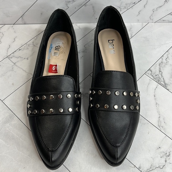 NWT Bar III Womens Involve Black Loafer Slip-On Shoes SIZE 6.5M - Picture 3 of 9